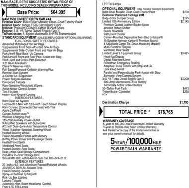 2022 RAM 1500 Limited