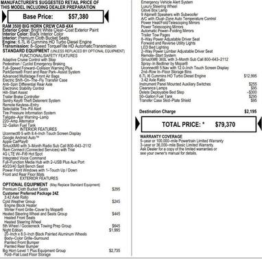 2026 RAM 3500 Big Horn