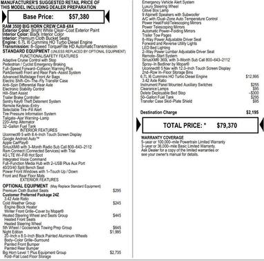 2026 RAM 3500 Big Horn