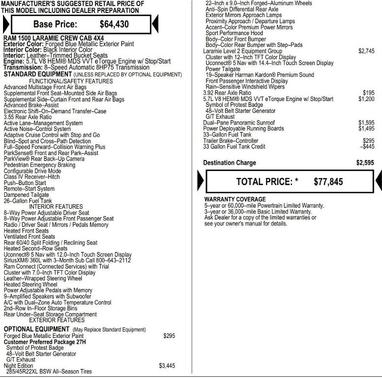 2026 RAM 1500 Laramie