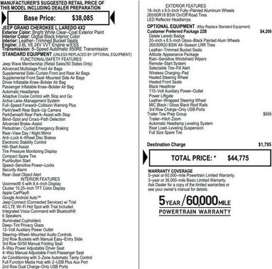2021 Jeep Grand Cherokee L Laredo