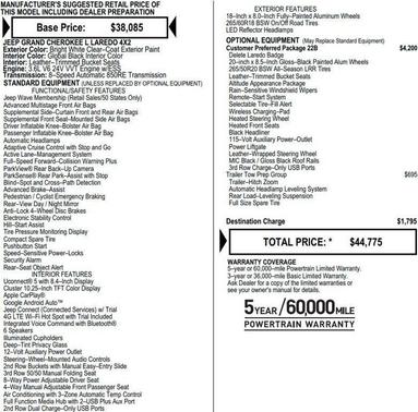 2021 Jeep Grand Cherokee L Laredo