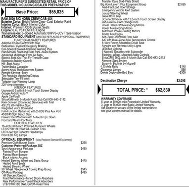 2026 RAM 2500 Big Horn