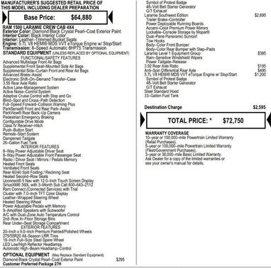 Diamond Black 2026 RAM 1500 Laramie