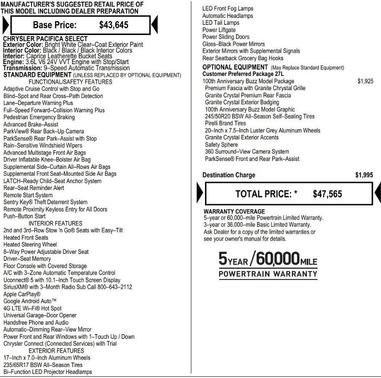 2026 Chrysler Pacifica Select