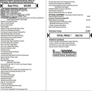 2025 Jeep Grand Cherokee Limited