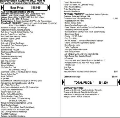 2026 RAM 2500 Tradesman