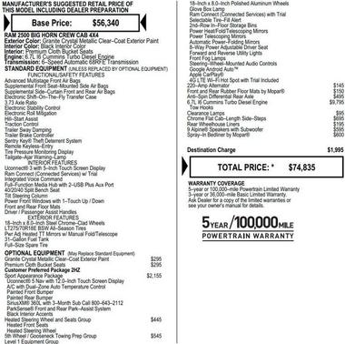 2024 RAM 2500 Big Horn