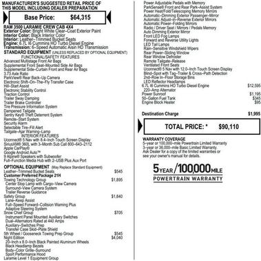 2024 RAM 3500 Laramie