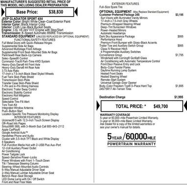 2026 Jeep Gladiator Sport