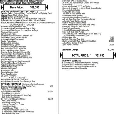 2026 RAM 1500 Big Horn/Lone Star