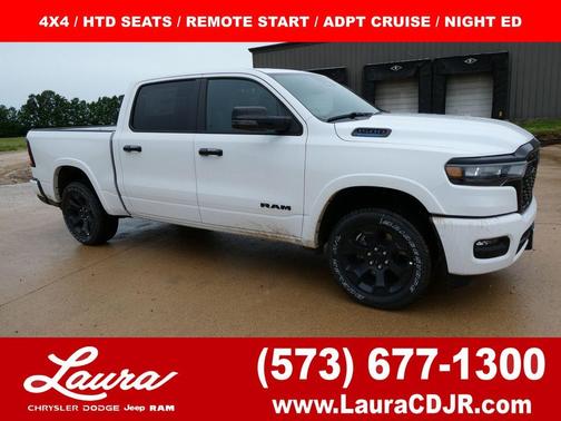 Bright White Clearcoat 2026 RAM 1500 Big Horn/Lone Star