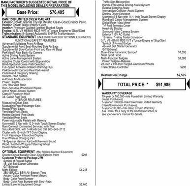 2026 RAM 1500 Limited