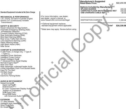 2023 Nissan Kicks SV
