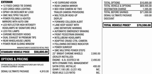 2020 GMC Sierra 1500 Denali