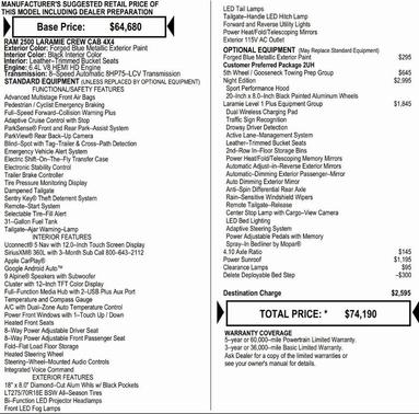 2026 RAM 2500 Laramie