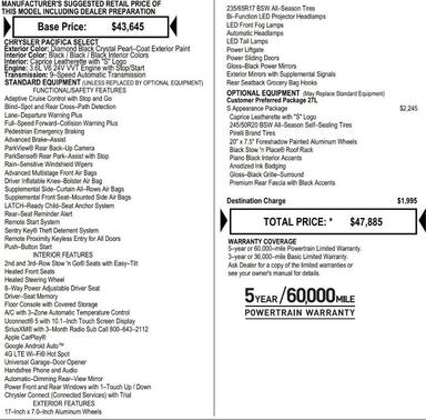 2026 Chrysler Pacifica Select