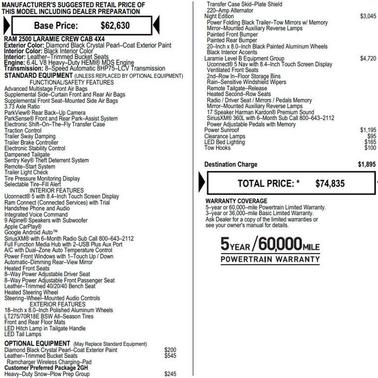 2022 RAM 2500 Laramie