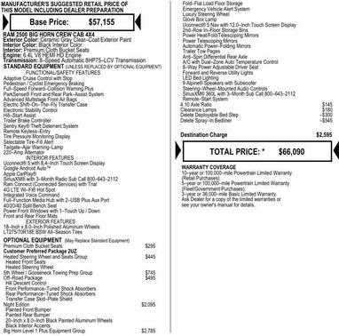 2026 RAM 2500 Big Horn