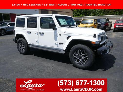 Bright White Clearcoat 2026 Jeep Wrangler Sahara