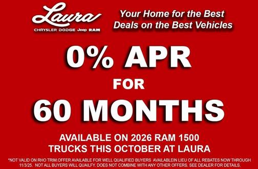 2026 RAM 1500 Laramie