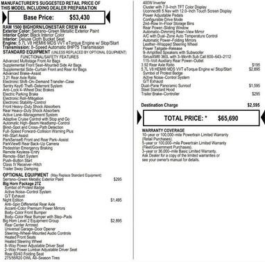 2026 RAM 1500 Big Horn/Lone Star