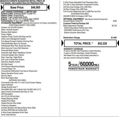 2025 Jeep Grand Cherokee L Limited