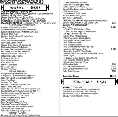 2026 RAM 1500 Laramie