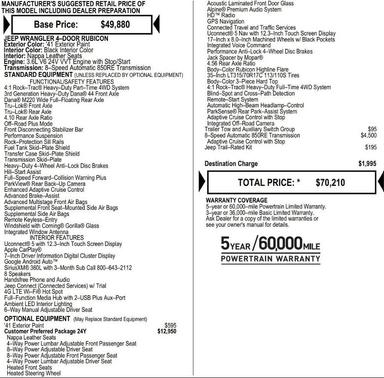 2026 Jeep Wrangler Rubicon