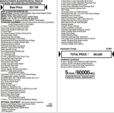 2025 Jeep Gladiator Rubicon