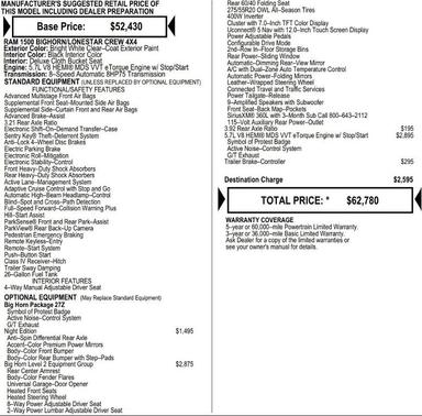 2026 RAM 1500 Big Horn/Lone Star
