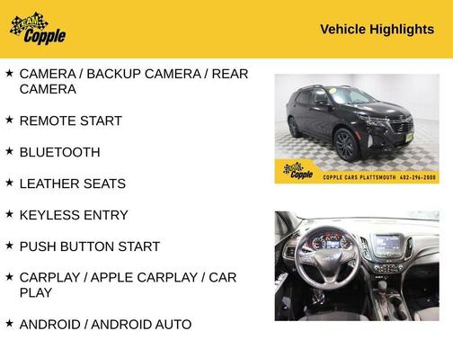 Mosaic Black 2022 Chevrolet Equinox RS