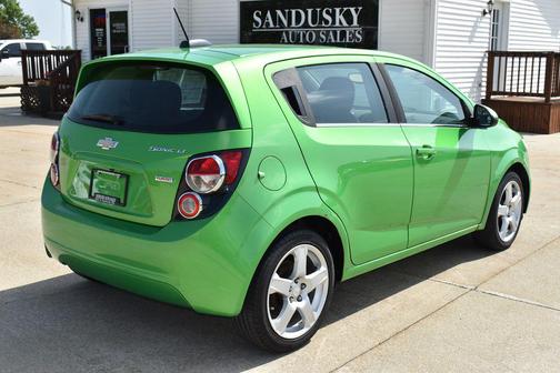 Dragon Green Metallic 2015 Chevrolet Sonic LT