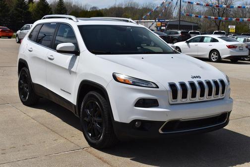 Bright White 2016 Jeep Cherokee Limited