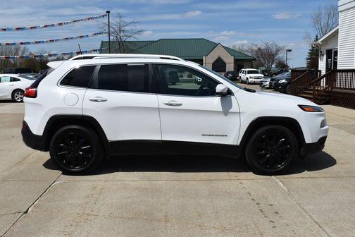 Bright White 2016 Jeep Cherokee Limited