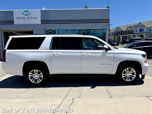 Summit White 2018 Chevrolet Suburban LT