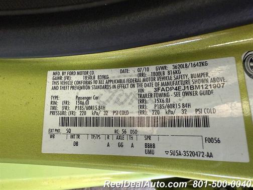 2011 Ford Fiesta SE
