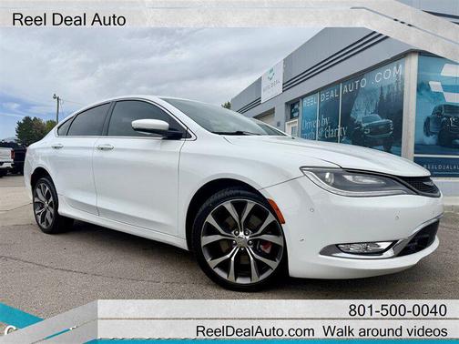 Bright White Clearcoat 2015 Chrysler 200 C