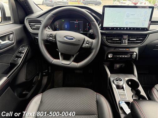 Star White Metallic Tri-Coat 2025 Ford Escape ST-Line Select