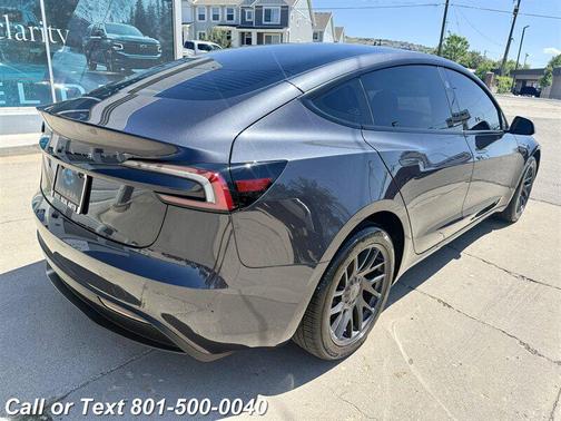 Stealth Grey 2025 Tesla Model 3 Long Range