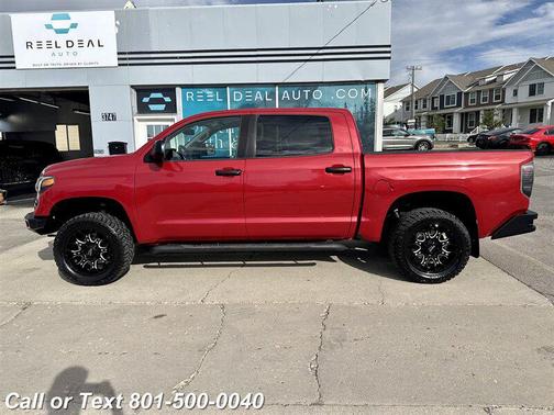 Barcelona Red Metallic 2017 Toyota Tundra Limited