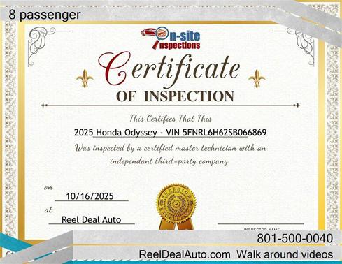 2025 Honda Odyssey EX-L