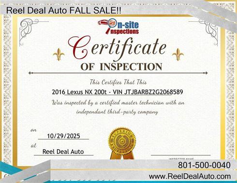 2016 Lexus NX 200t Base