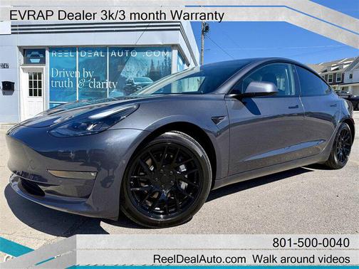 Midnight Silver Metallic 2021 Tesla Model 3 Long Range