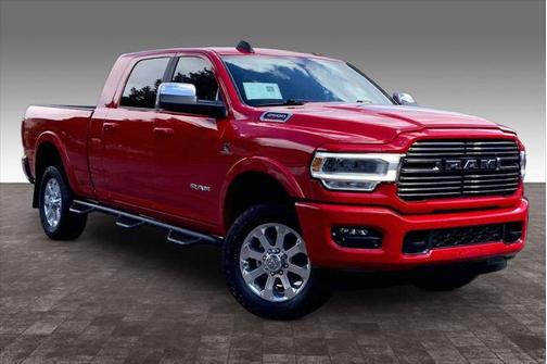 Flame Red Clearcoat 2022 RAM 2500 Laramie Mega Cab 4x4 64' Box