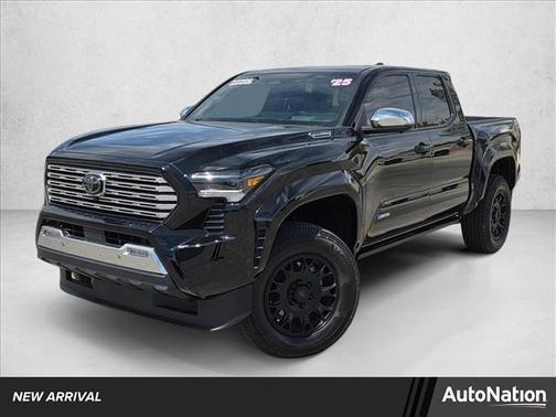 Black 2025 Toyota Tacoma Hybrid Limited