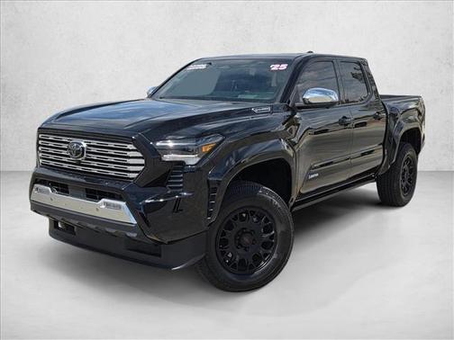 Black 2025 Toyota Tacoma Hybrid Limited