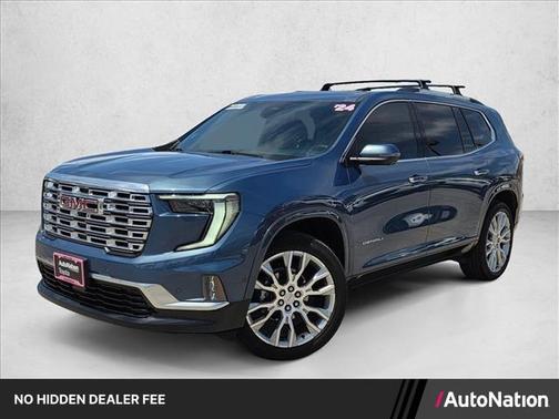 Downpour Metallic 2024 GMC Acadia Denali