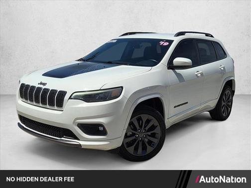 Pearl White Pearlcoat 2019 Jeep Cherokee High Altitude