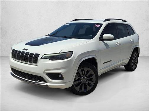 Pearl White Pearlcoat 2019 Jeep Cherokee High Altitude